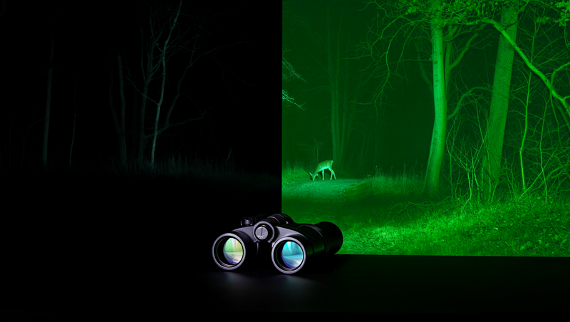 Peut-on utiliser ses jumelles de nuit ? Vision nocturne, infrarouge et jumelles numériques