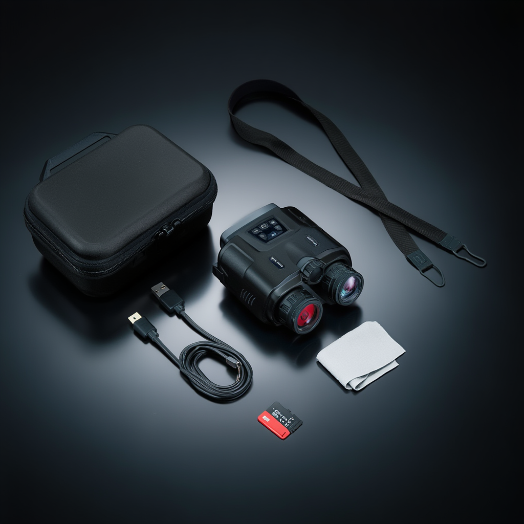 Jumelles Vision Nocturne 4K Écran 3” | IP65 | PrestigeVision