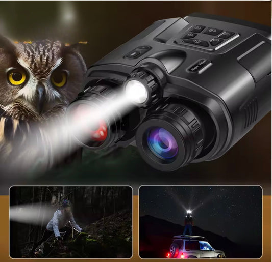 Jumelles vision nocturne infrarouge 4K écran 3"