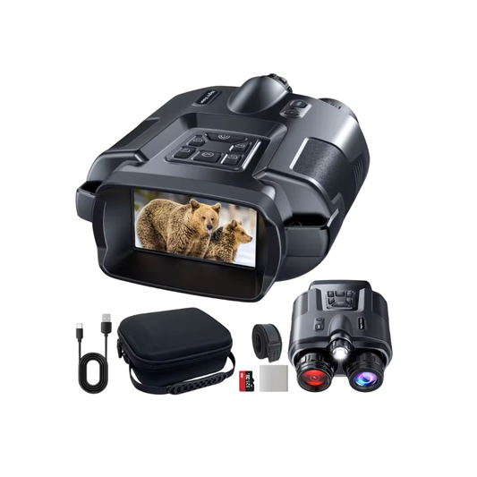 Jumelles vision nocturne infrarouge 4K écran 3"