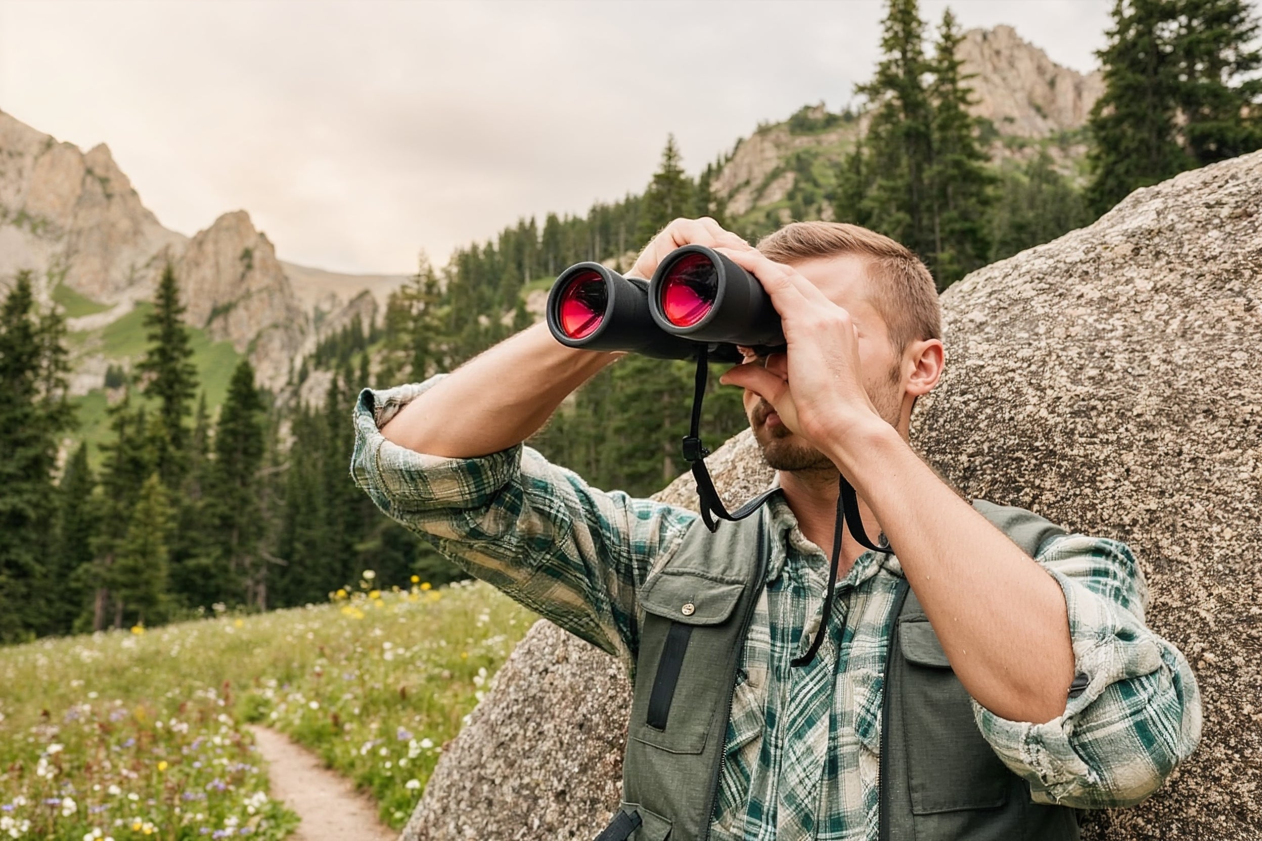 Jumelles HD 12x50 IPX7 | Vision Claire Extérieure